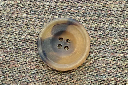 Matte-Finished Trenchcoat Button in Three Sizes