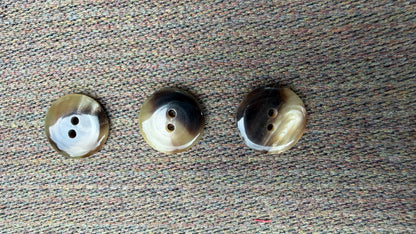 Casual Buffalo Horn Button