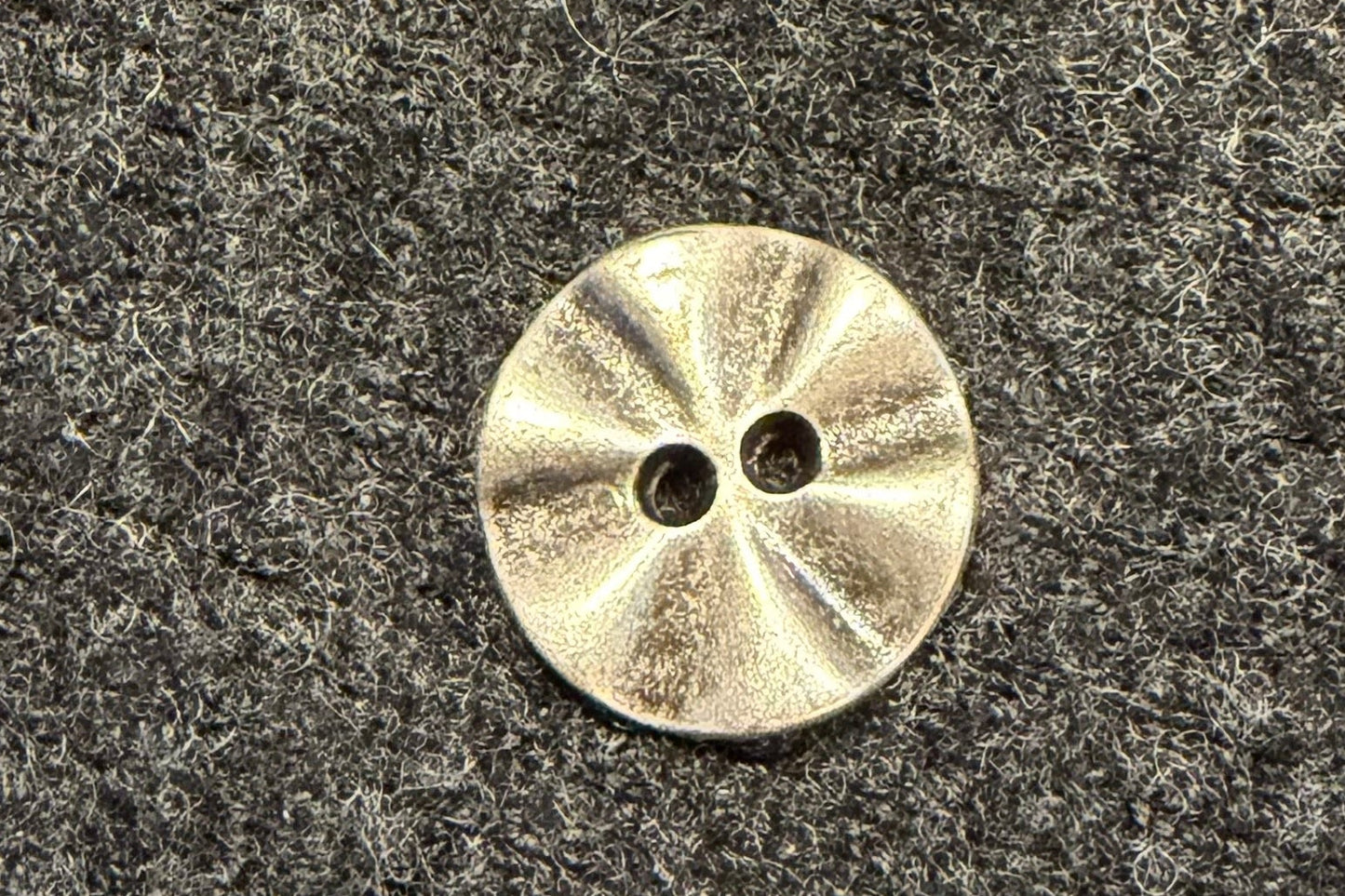 Metal Two-Toned Button