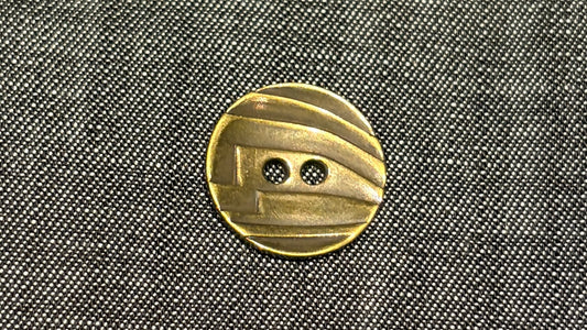 Bronze Disc Button