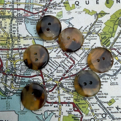 Casual Buffalo Horn Button