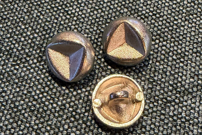 Metal Shank Button in Three Sizes
