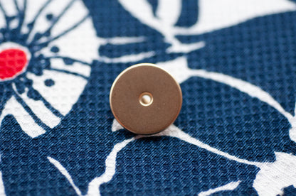 Gold Shank Button