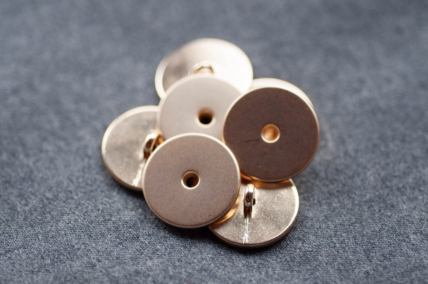 Gold Shank Button