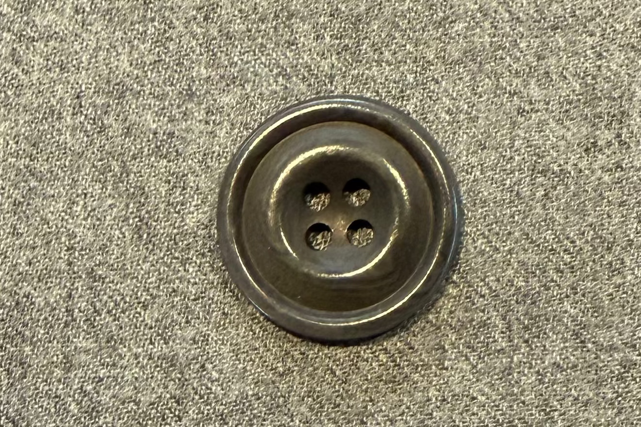 Traditional Corozo Button (Two Sizes)
