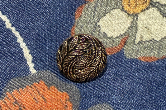 Ornate Gold Shank Button (Set of 6)
