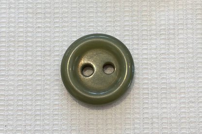Resin Coat Button (Two Sizes, Lots of Colours)