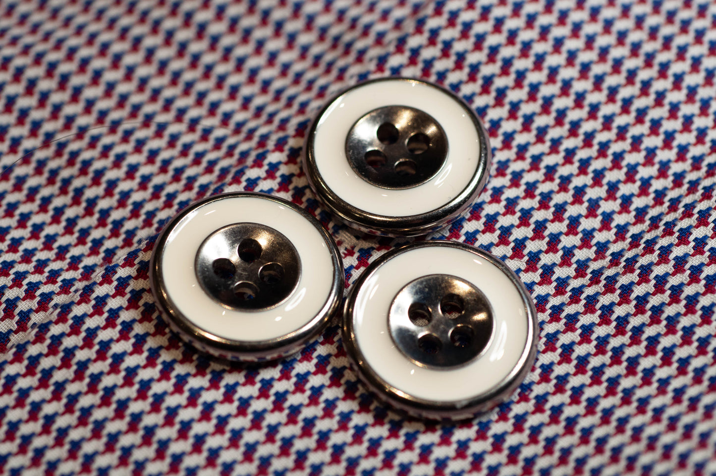 Two-toned Blazer Button