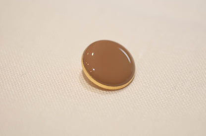 Tan Shank Button for Coats and Jackets